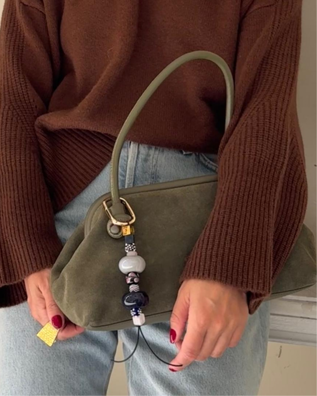 Bag Charm Mauve by Folklore on curated-crowd.com