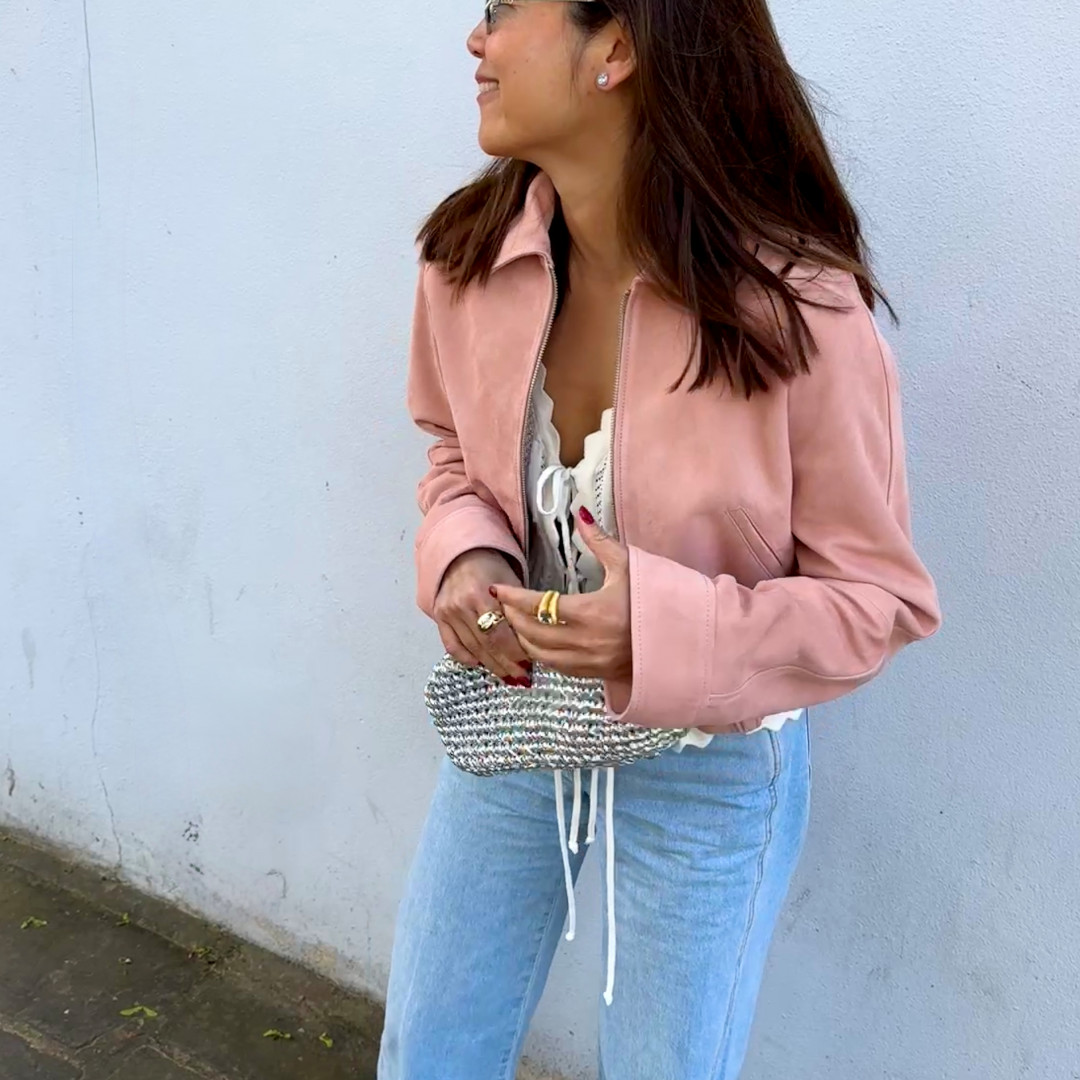 Alba Suede Jacket by Curated Crowd Collective on curated-crowd.com