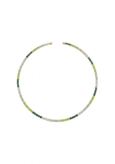 Inner Light Choker Gold Earth by Talita London on curated-crowd.com