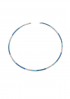 Inner Light Choker Silver Aqua by Talita London on curated-crowd.com