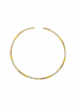 Inner Light Choker Gold Champagne by Talita London on curated-crowd.com