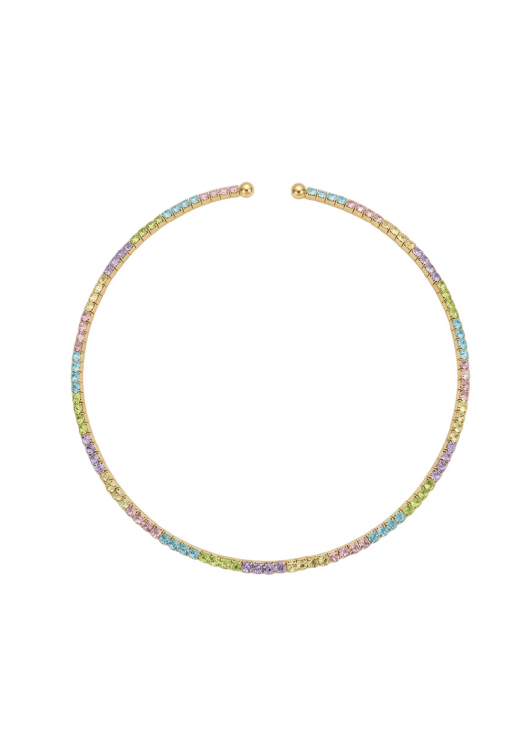 Inner Light Choker Gold Candy by Talita London on curated-crowd.com