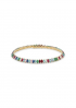 Marquise Choker Gold Rainbow by Talita London on curated-crowd.com