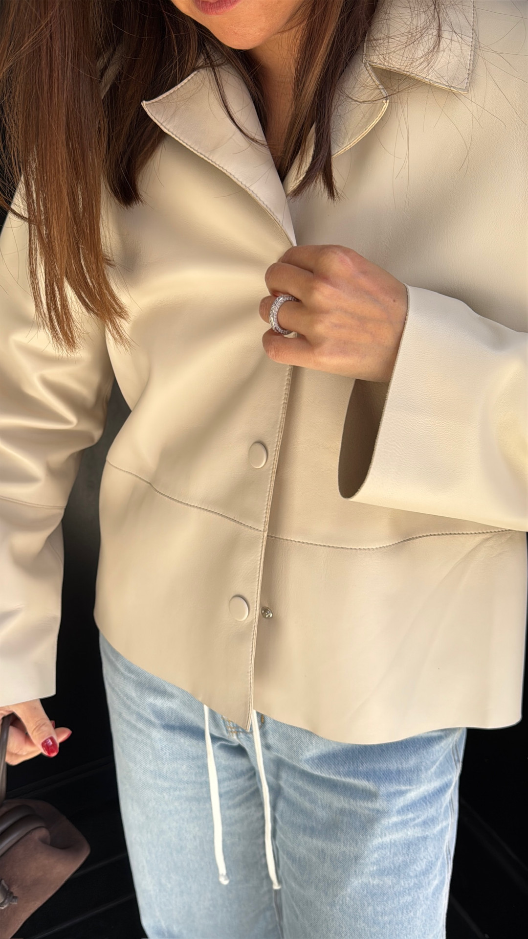 Ralia Leather Jacket by Curated Crowd Collective on curated-crowd.com