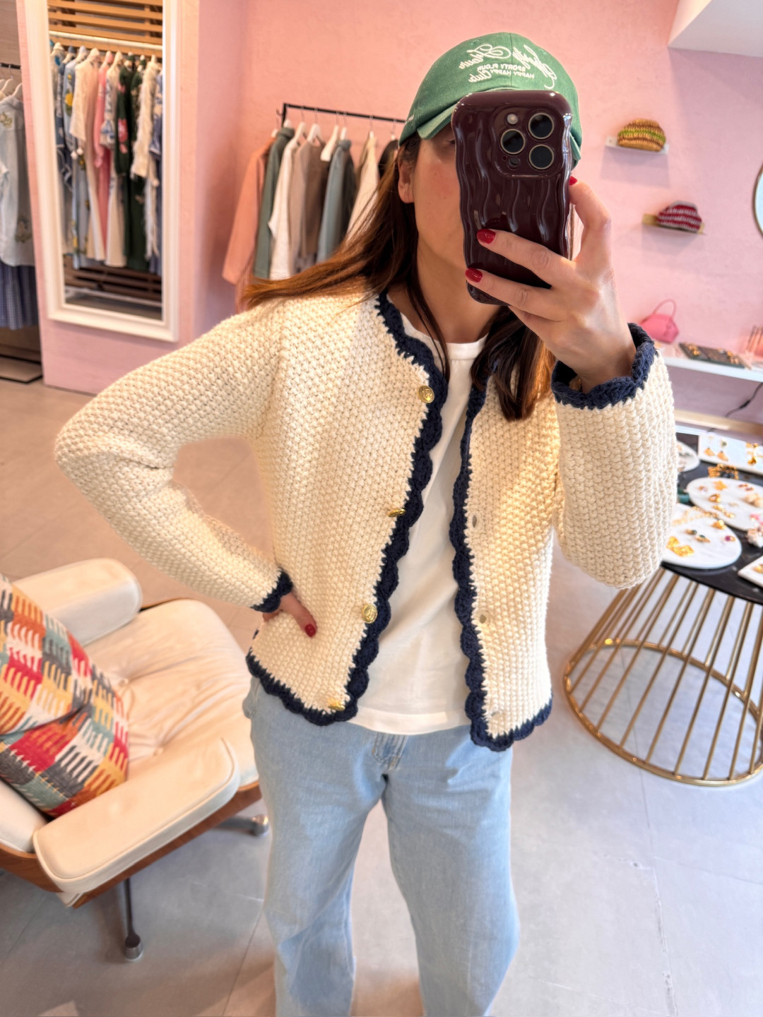 Thais Cardigan by Fringe Mod on curated-crowd.com