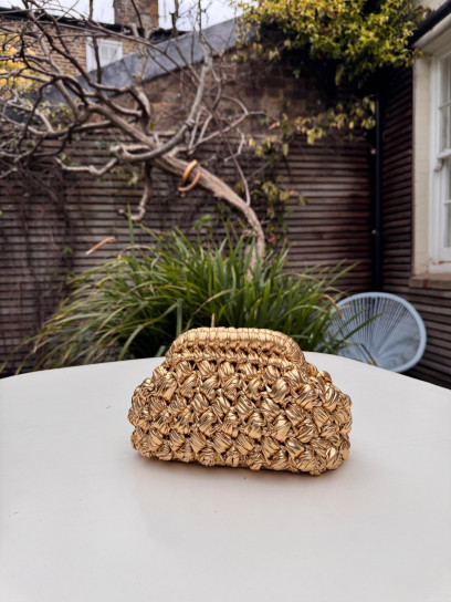 New Mini Glow Weave Gold by DEINO'S on curated-crowd.com