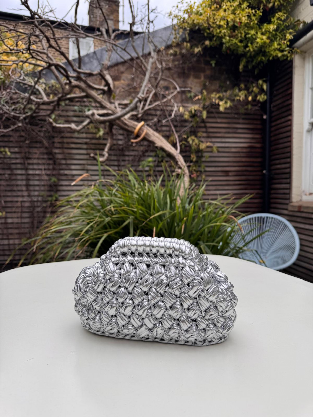New Mini Glow Weave Silver by DEINO'S on curated-crowd.com