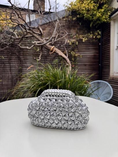 New Mini Glow Weave Silver by DEINO'S on curated-crowd.com