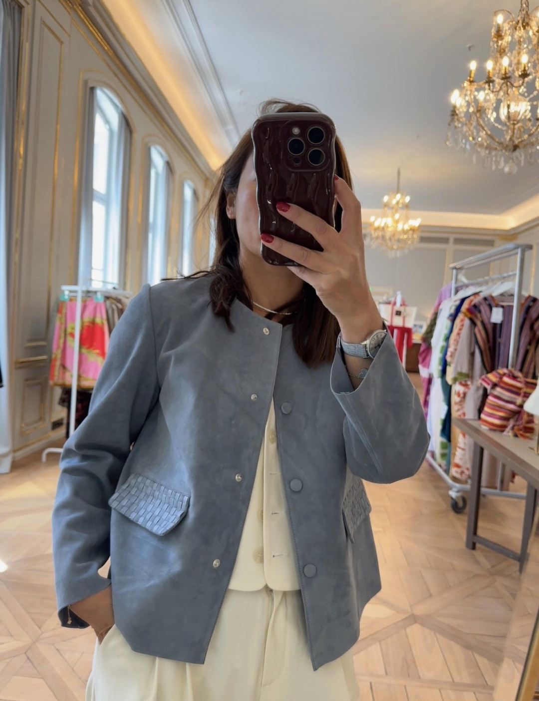 Canto Suede Jacket by Curated Crowd Collective on curated-crowd.com