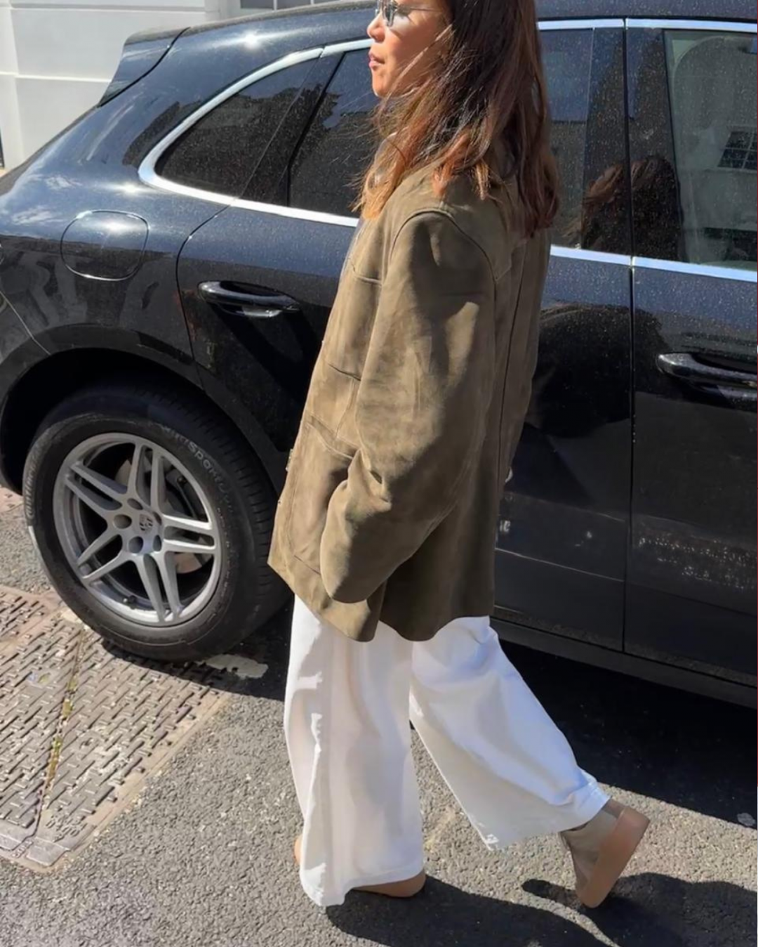 Auvette Suede Jacket by Curated Crowd Collective on curated-crowd.com