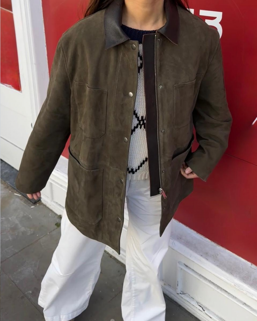 Auvette Suede Jacket by Curated Crowd Collective on curated-crowd.com