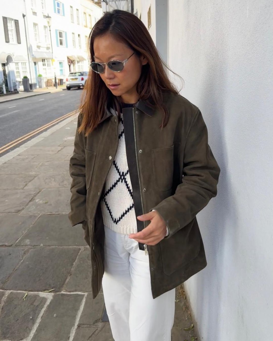 Auvette Suede Jacket by Curated Crowd Collective on curated-crowd.com
