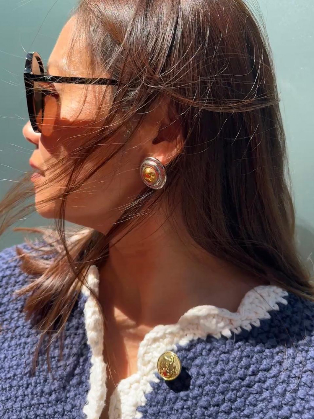 Sonny Earrings by TRES J on curated-crowd.com