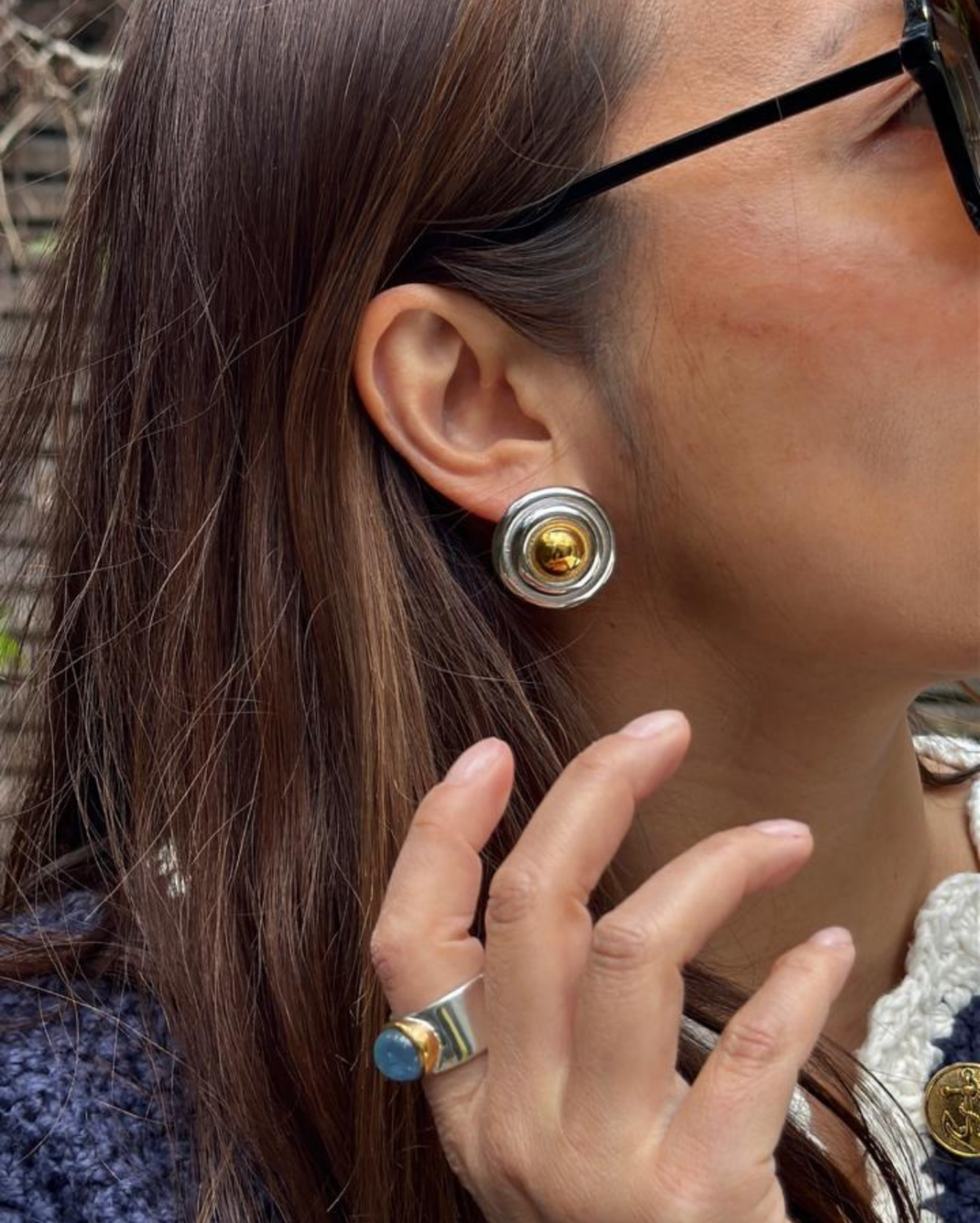 Sonny Earrings by TRES J on curated-crowd.com