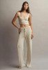Selene Pants Champagne by Fringe Mod on curated-crowd.com