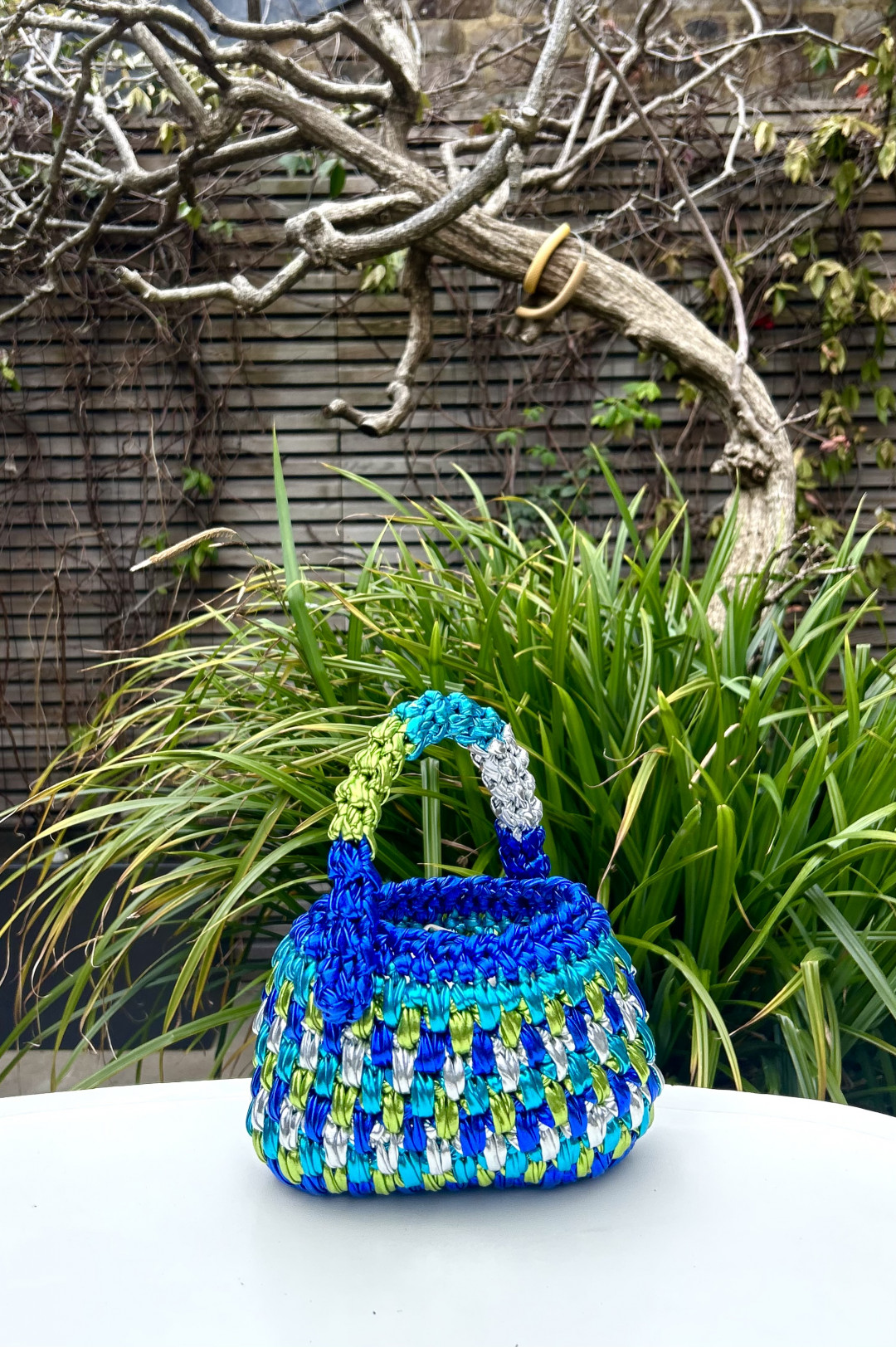 New Mimosa Blue/Green/Silver by DEINO'S on curated-crowd.com