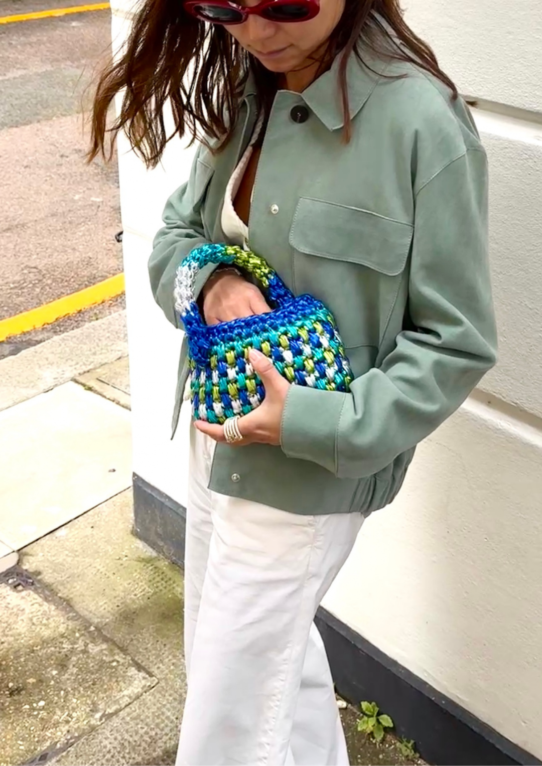 New Mimosa Blue/Green/Silver by DEINO'S on curated-crowd.com