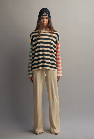 Nix Sweater Yellow Gold by Fringe Mod on curated-crowd.com