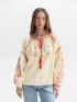 Women's Shirt with Embroidery of Ukrainian Cities-Heroes Yednist by Etnodim on curated-crowd.com