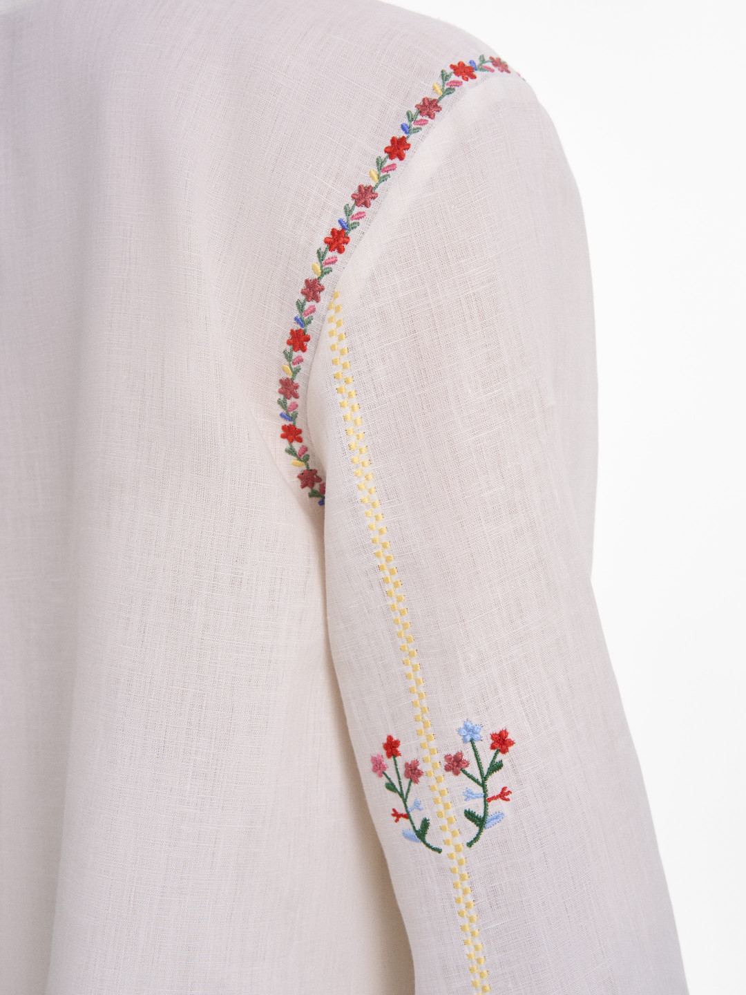 “Liubystok” Square-Neck Shirt by Etnodim on curated-crowd.com