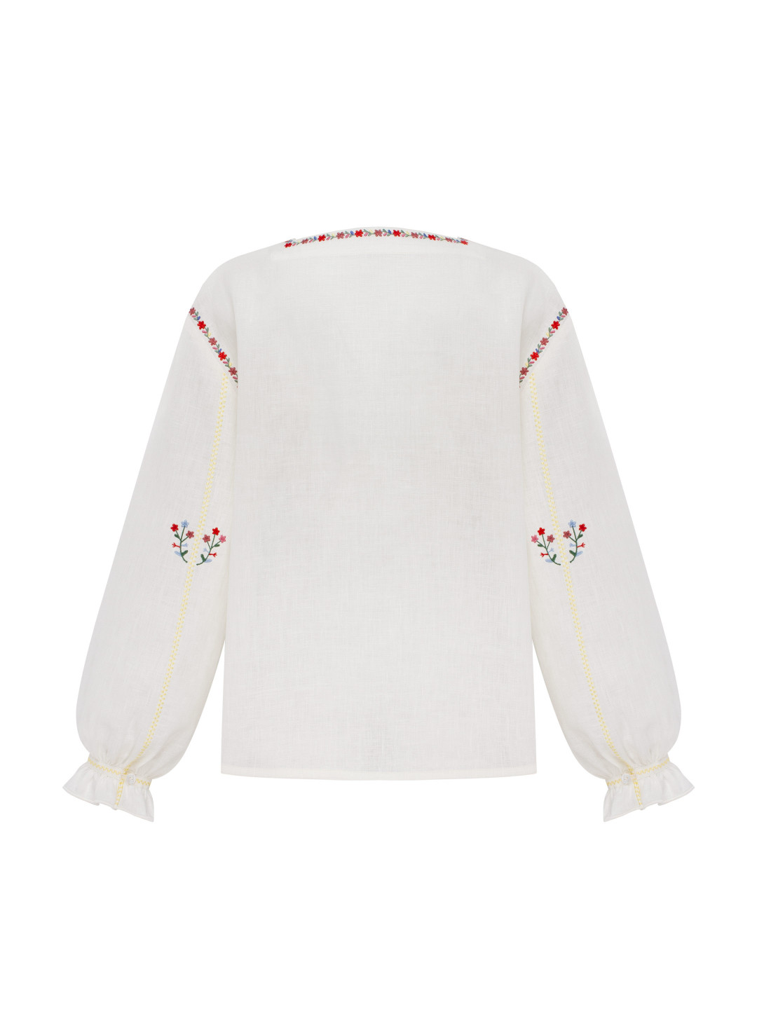 “Liubystok” Square-Neck Shirt by Etnodim on curated-crowd.com