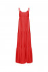 Linen Tiered Maxi Dress by Atelier Handmade on curated-crowd.com