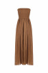 Strapless Midi Dress by Atelier Handmade on curated-crowd.com