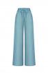 Long Tie High-Waist Trousers by Atelier Handmade on curated-crowd.com