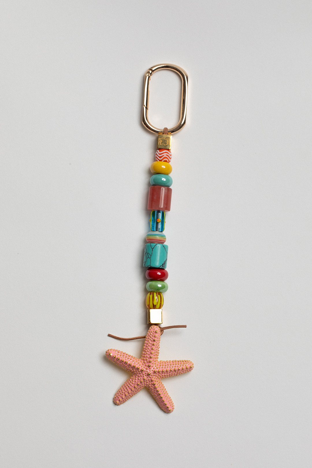 Bag Charm T5 Pink Starfish by Folklore on curated-crowd.com