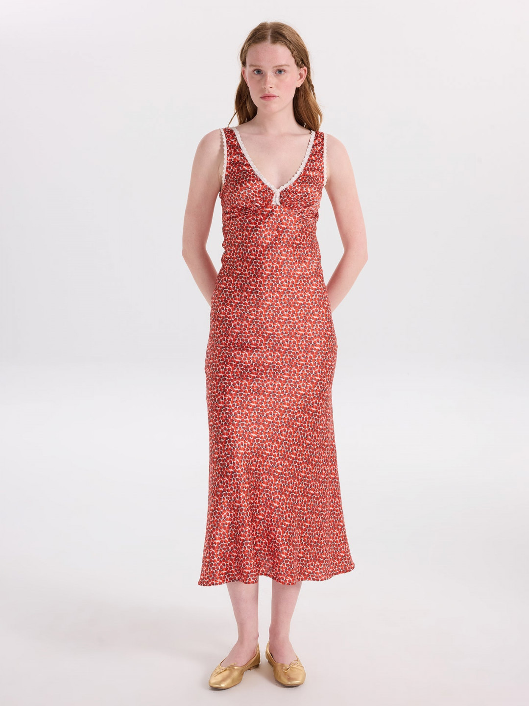 Latha Silk Dress by Faraway on curated-crowd.com