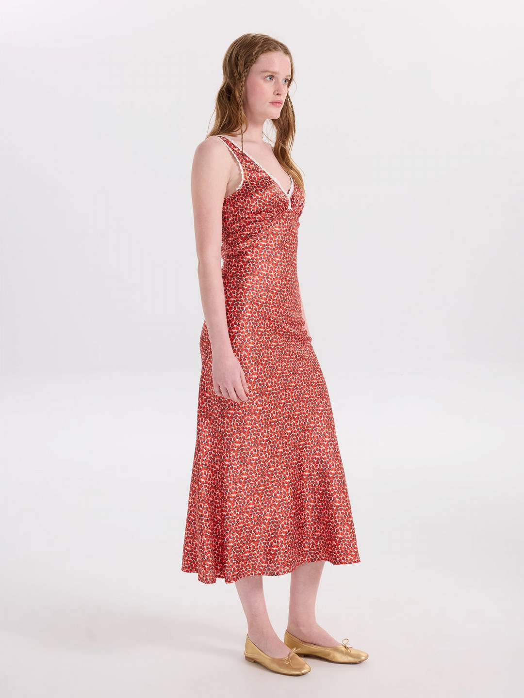 Latha Silk Dress by Faraway on curated-crowd.com