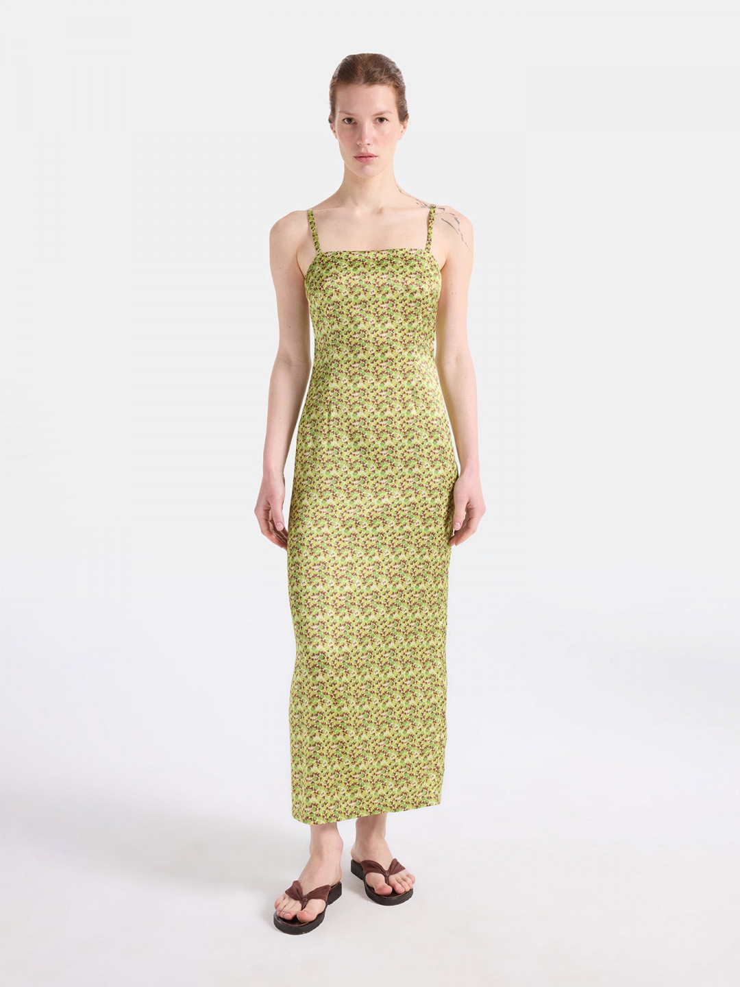 Myra Silk Dress by Faraway on curated-crowd.com