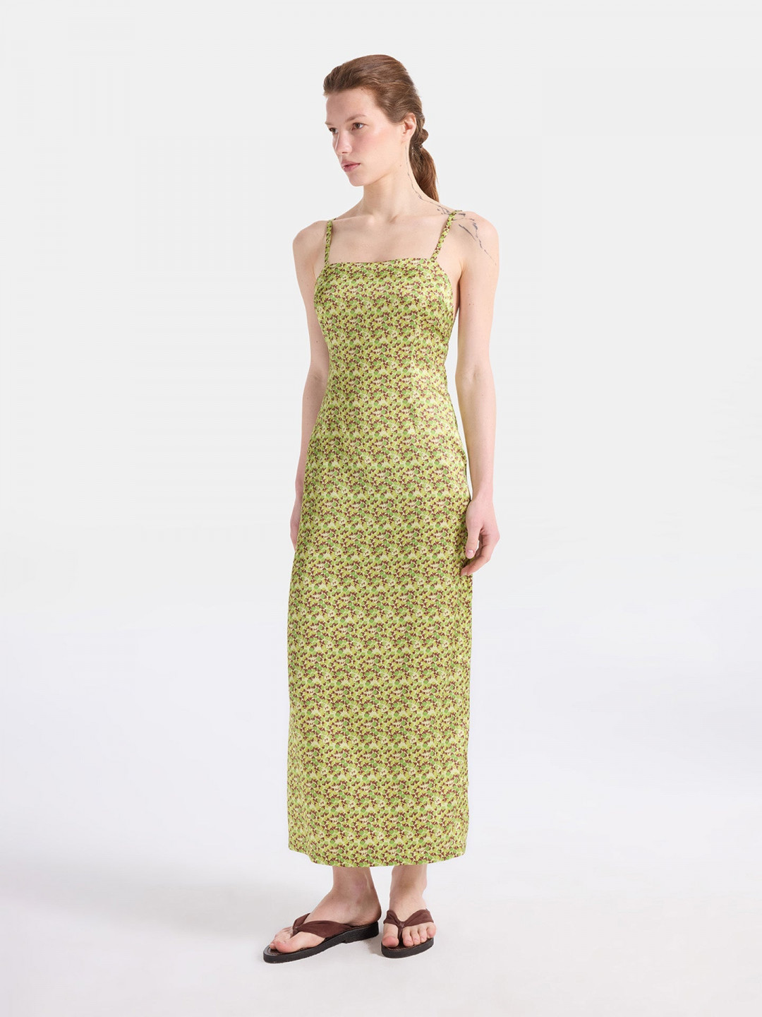 Myra Silk Dress by Faraway on curated-crowd.com