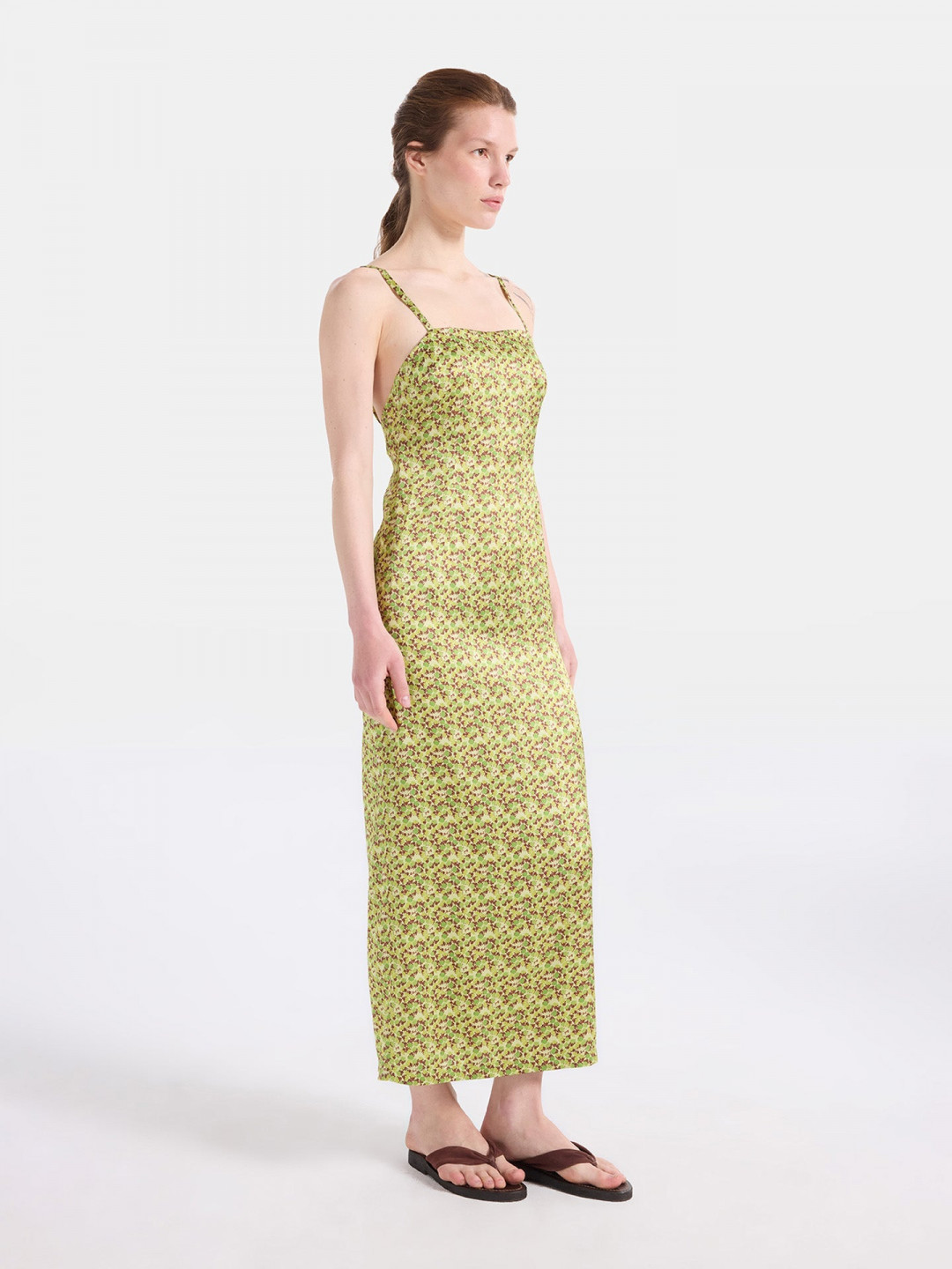 Myra Silk Dress by Faraway on curated-crowd.com