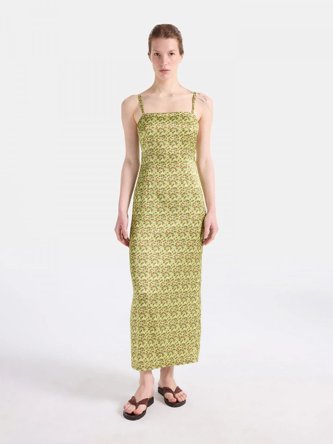 Myra Silk Dress by Faraway on curated-crowd.com