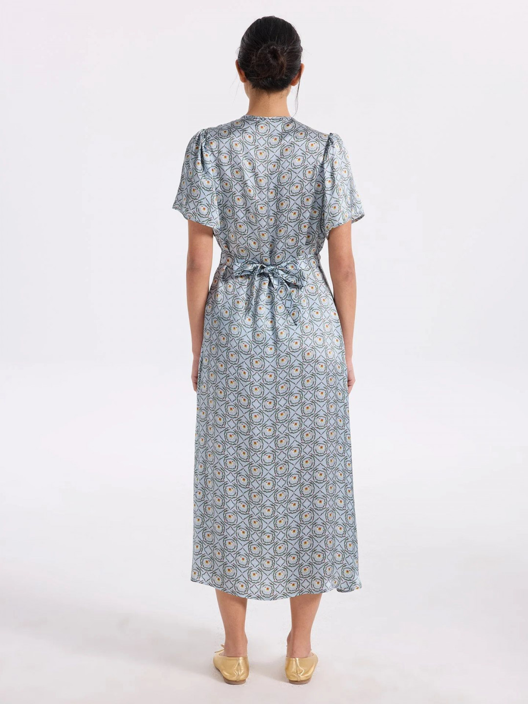 Ramya Silk Dress by Faraway on curated-crowd.com