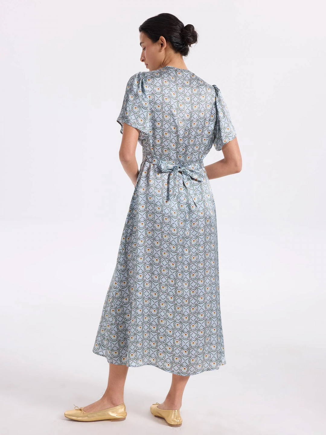 Ramya Silk Dress by Faraway on curated-crowd.com
