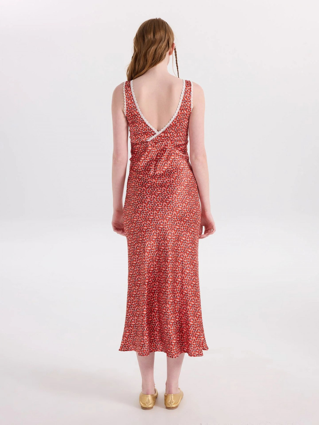 Latha Silk Dress by Faraway on curated-crowd.com