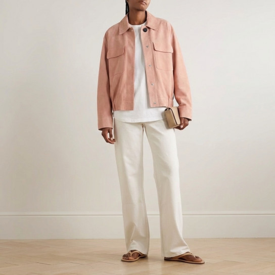 Infinite Suede Jacket by Curated Crowd Collective on curated-crowd.com