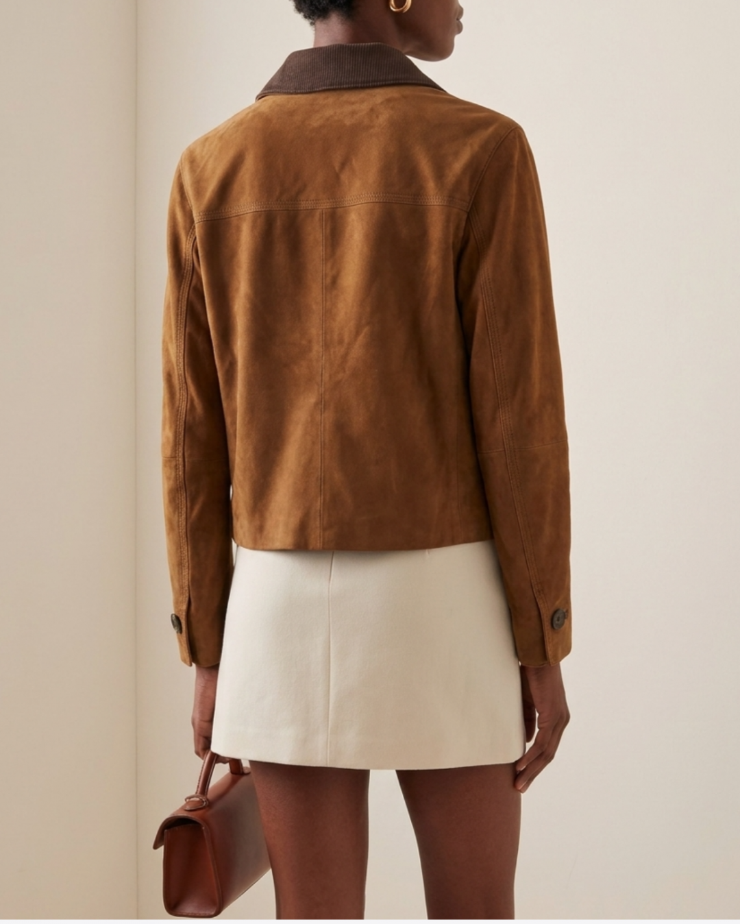Satie Suede Jacket by Curated Crowd Collective on curated-crowd.com