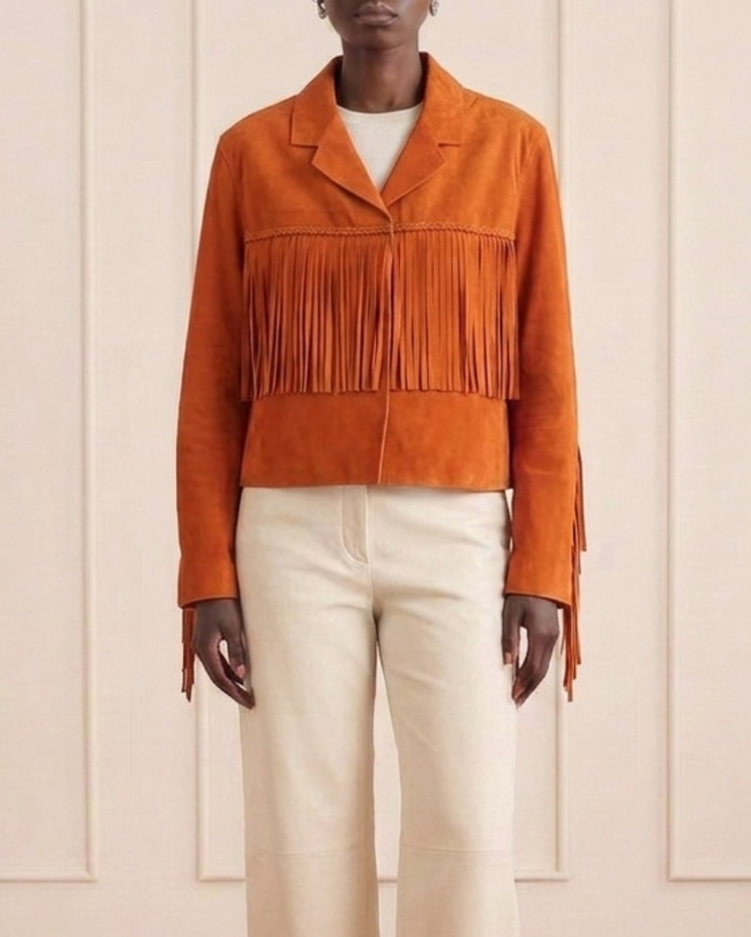 Allegra Suede Jacket by Curated Crowd Collective on curated-crowd.com