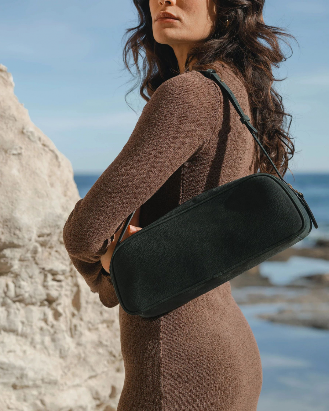 Stella East-West Bag Nubuck by CABĀ on curated-crowd.com