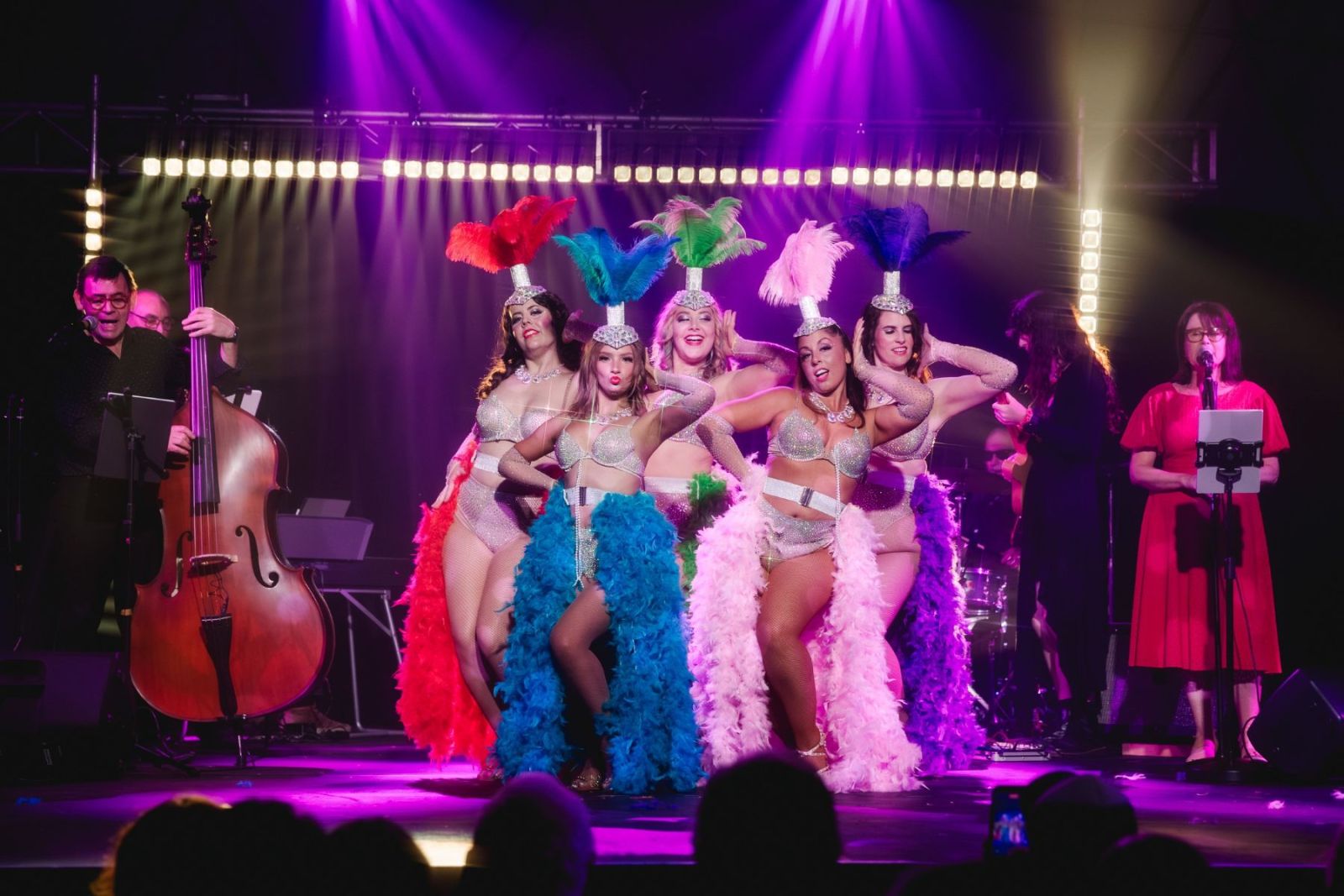 Feathers & Jazz Soiree cabaret review: Tassels, tease and more