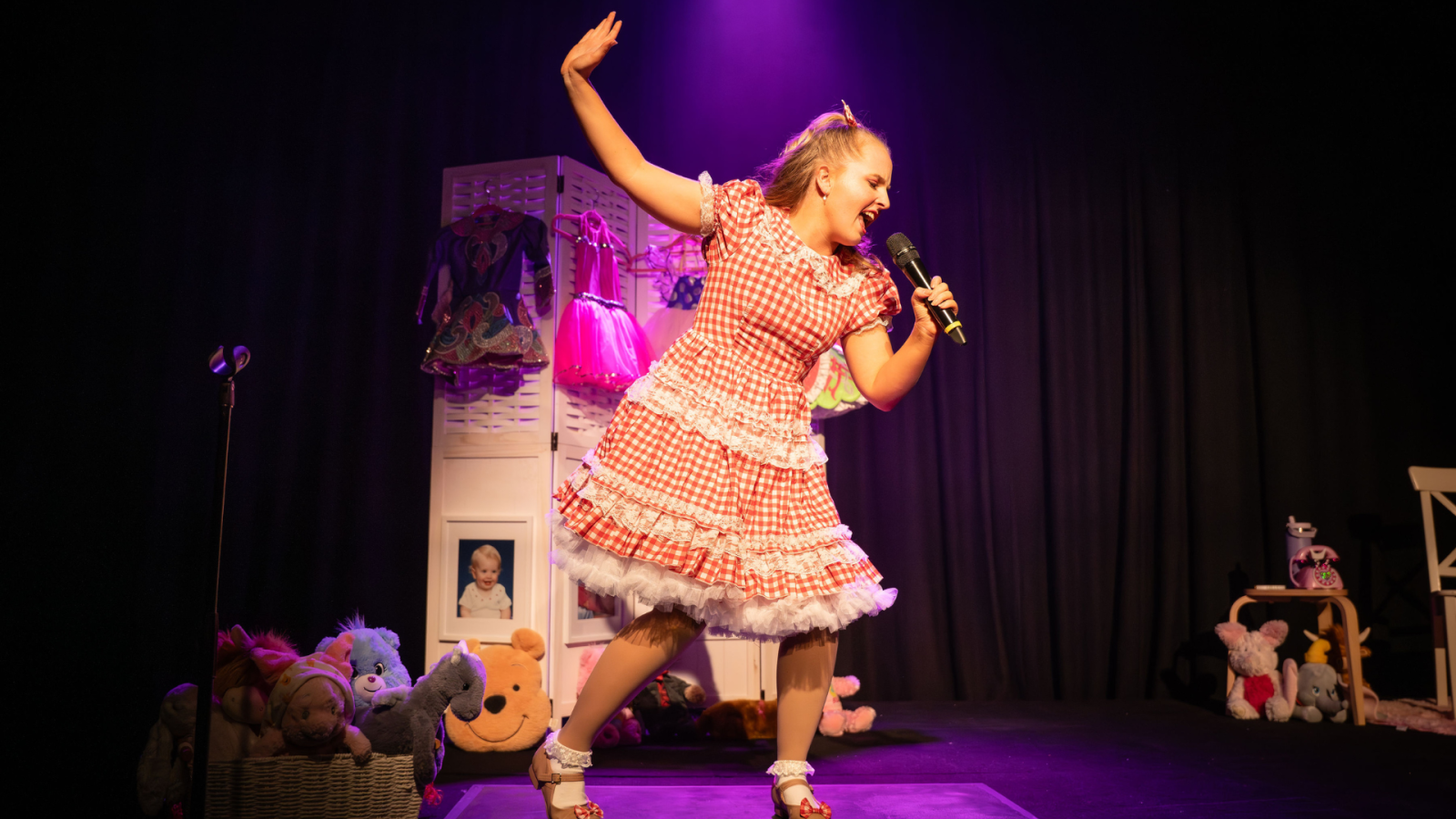 Little Miss Typecast cabaret review: Baby-faced revolt