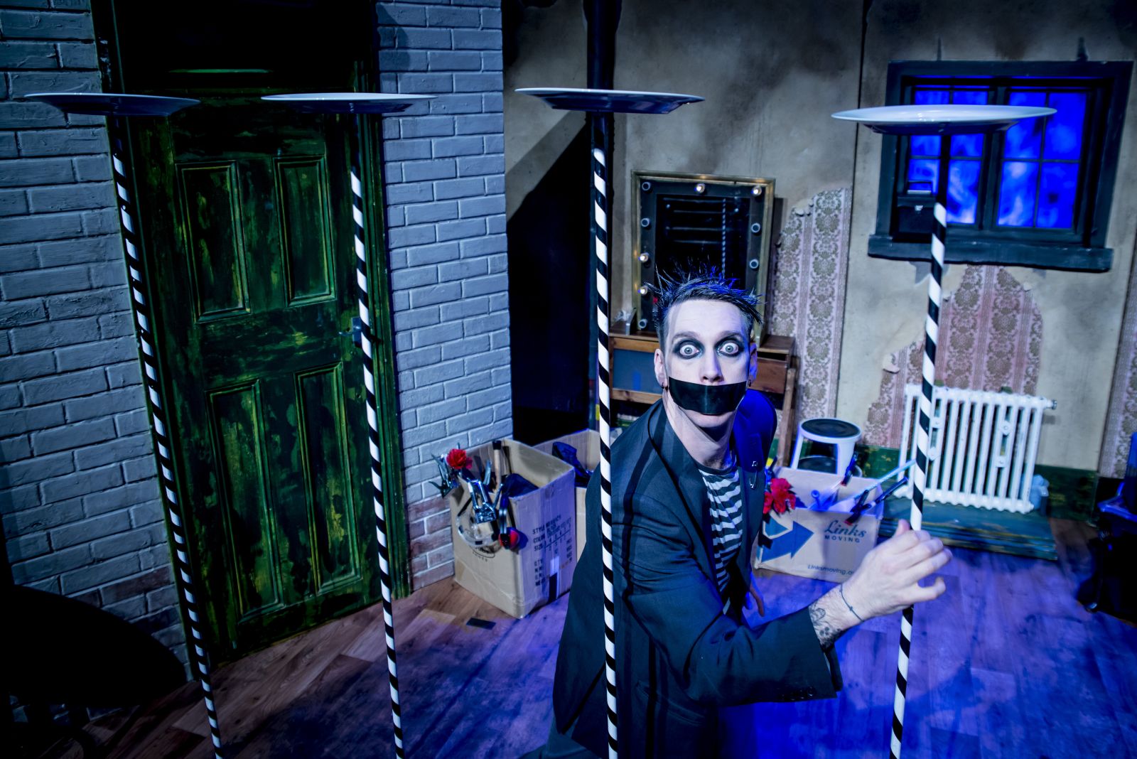 Tape Face: 20 comedy review – The silent hero returns