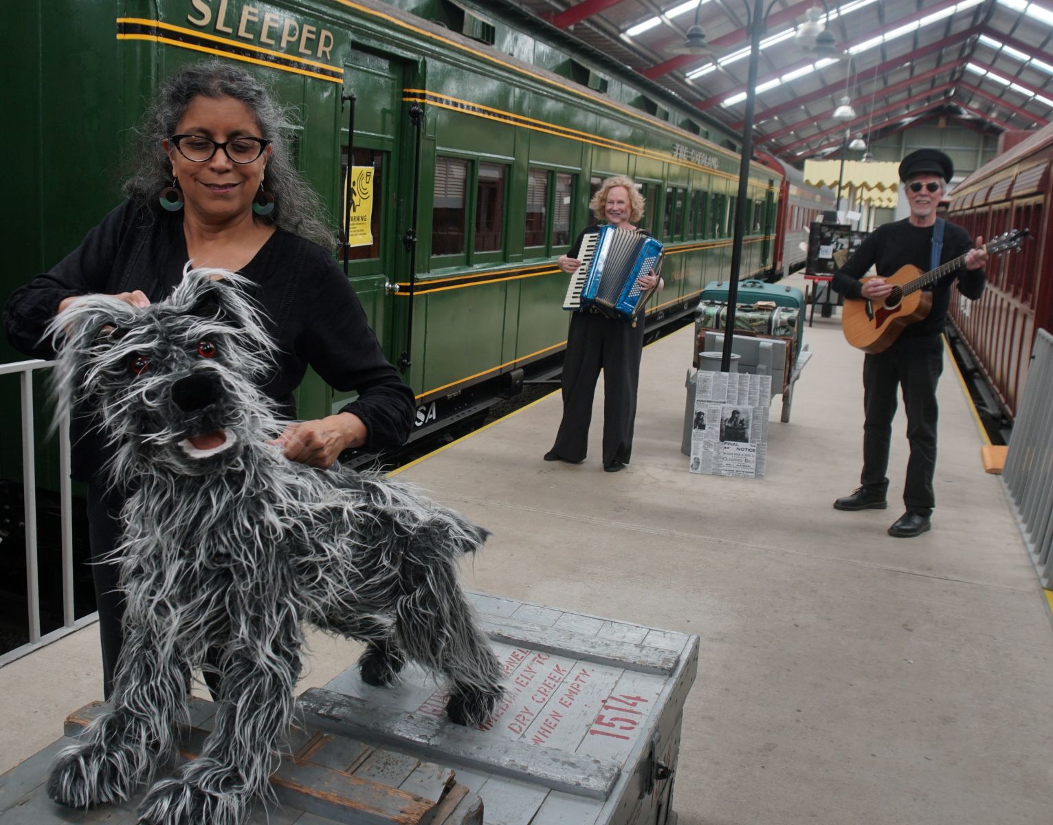 Railway Bob: The Greatest Dog Story Ever Told theatre review – All aboard with the famous pooch