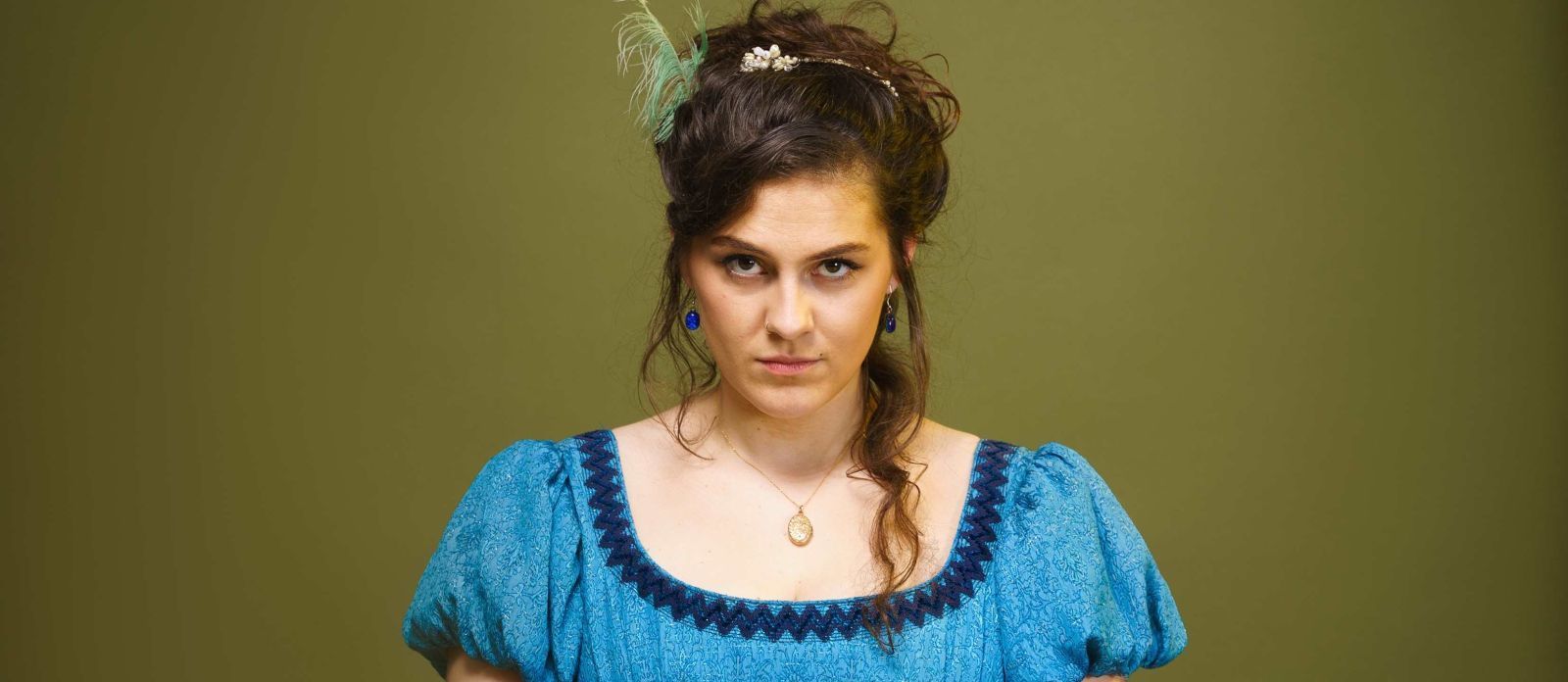 Rosalie Minnitt: Clementine comedy review – Costume caper with chutzpah