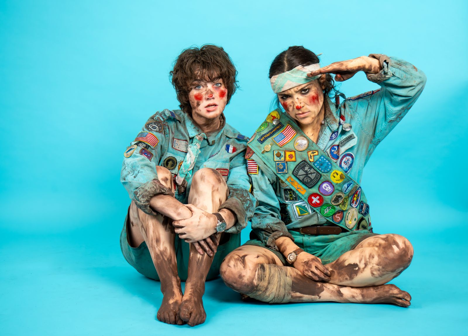 Xhloe and Natasha on the Fringe: 'The closer we get, the more scared we are'