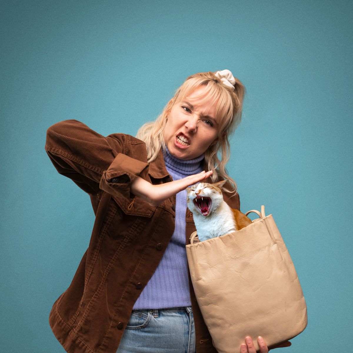 Becky Umbers: Put That Cat Back In The Bag comedy review – Wry Kiwi wit
