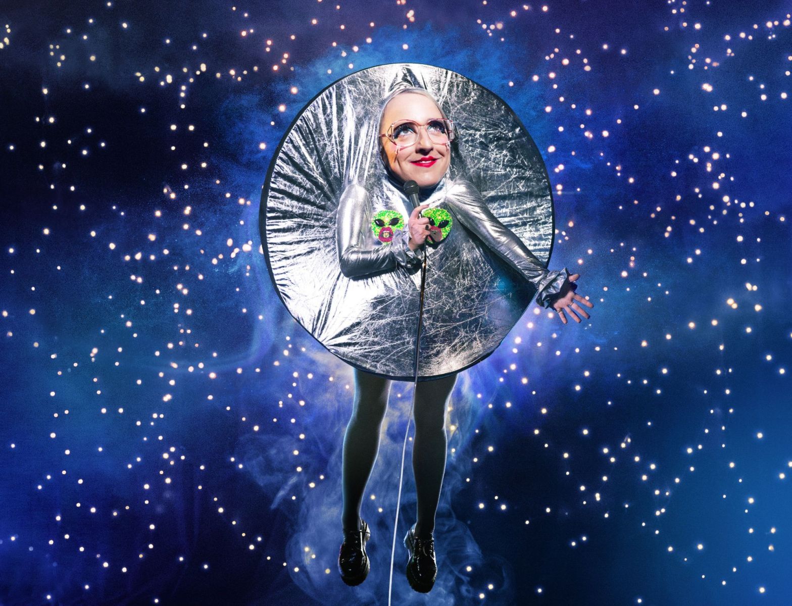 Lucy Pearman: Lunartic comedy review – Celestial delight